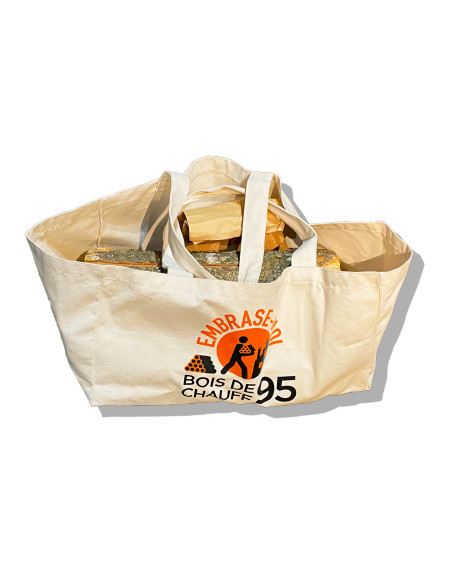 Embrase-moi avec son sac en toile en libre service