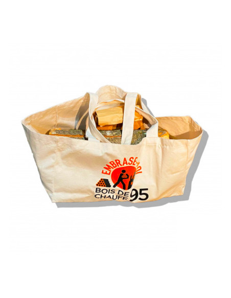 Embrase-moi avec son sac en toile