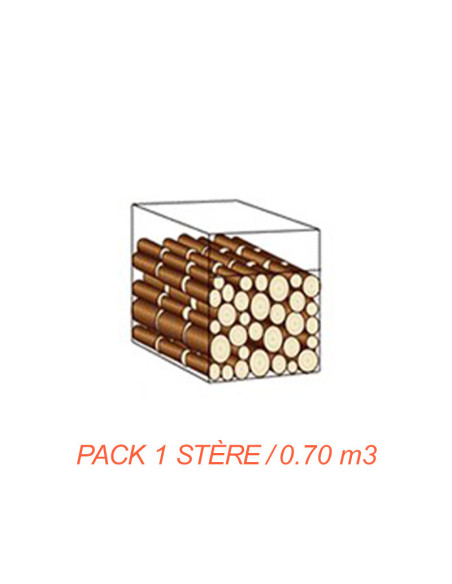 Un stère / Bûches 33 cm / 0.70 m3