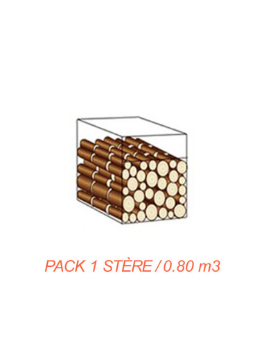 Un stère / Bûches 50 cm / 0.80 m3 Un stère / Bûches 50 cm / 0.80 m3