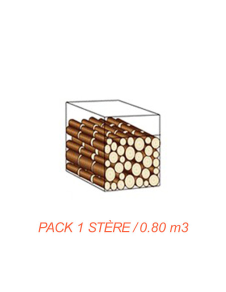 Un stère / Bûches 50 cm / 0.80 m3 Un stère / Bûches 50 cm / 0.80 m3